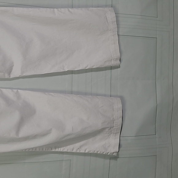 Talbots Stretch Wide Leg White Dress Pants - Size 14 - FLAWED - Picture 9 of 13